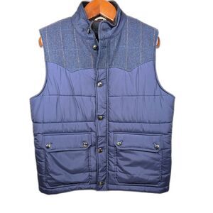 Ted Baker Bunail Quilted Nylon Puffer Vest Mens XL Classic Fall Layering